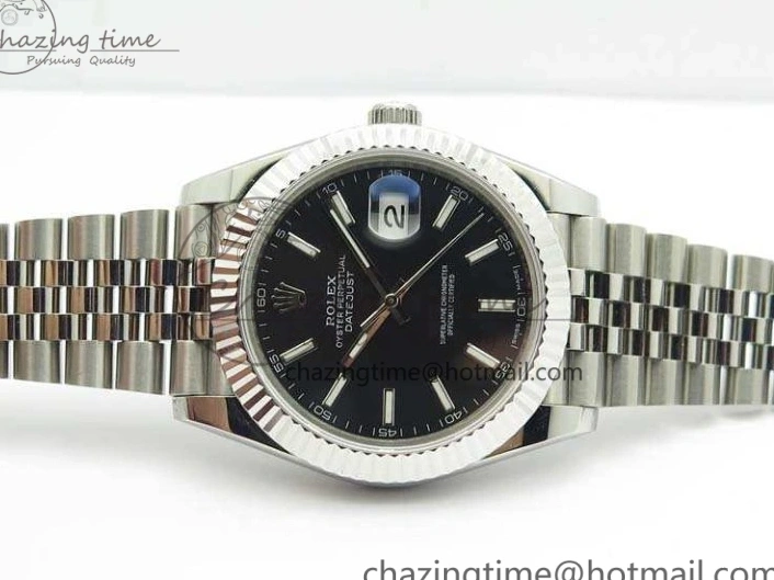 MiroTime 0218 SmartChoice DateJust II 40mm BP Maker Best Edition Black Dial On New Version Jubilee Bracelet A 3538